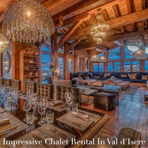 Ski chalet for rent in Val d'Isere