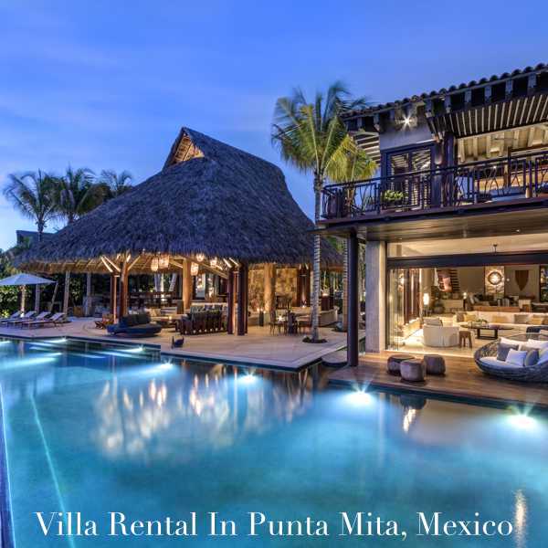 Luxury villa rental Casa Koko in Punta Mita Mexico